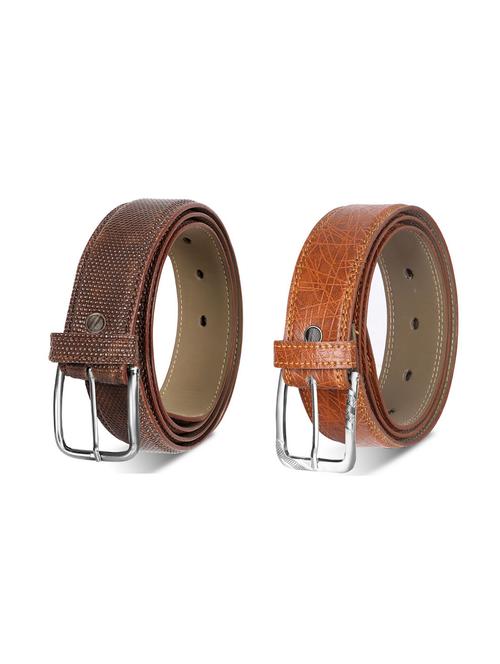 combo pack of multi colored leatherette belts - 19228369 - Very Small Image - 1