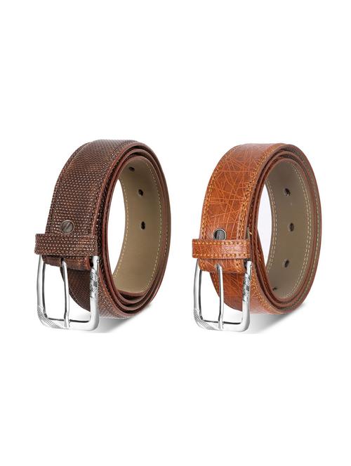 combo pack of multi colored leatherette belts - 19228370 - Very Small Image - 1