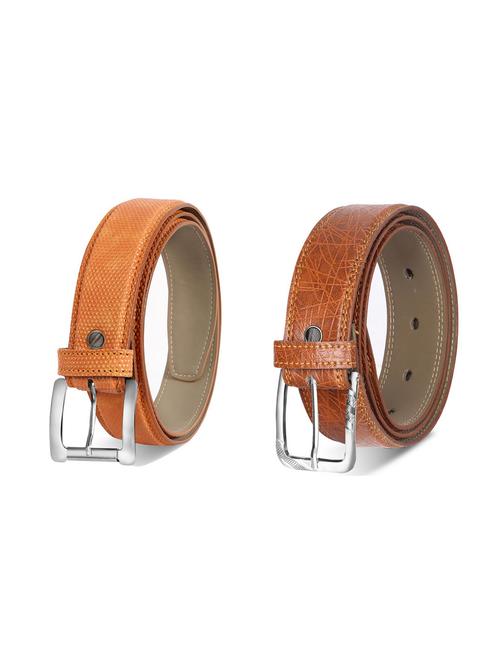 combo pack of multi colored leatherette belts - 19228373 - Very Small Image - 1
