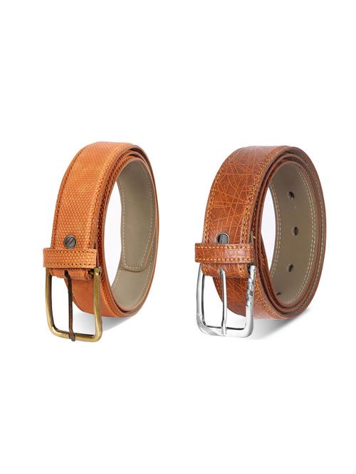 combo pack of multi colored leatherette belts - 19228374 - Very Small Image - 1