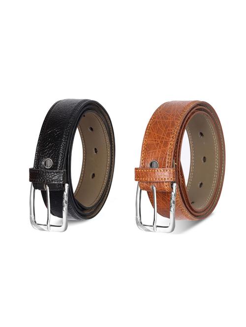 combo pack of multi colored leatherette belts - 19228382 - Very Small Image - 1