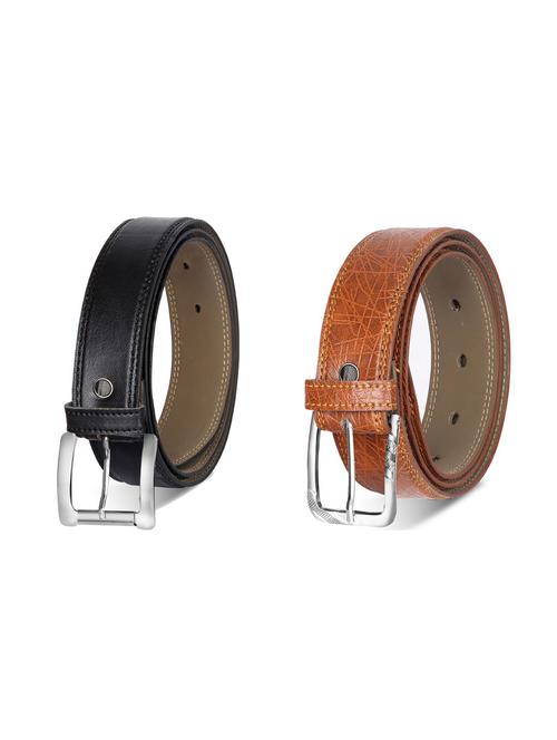 combo pack of multi colored leatherette belts - 19228397 - Very Small Image - 1