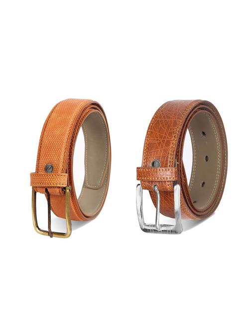 combo pack of multi colored leatherette belts - 19228464 - Very Small Image - 1