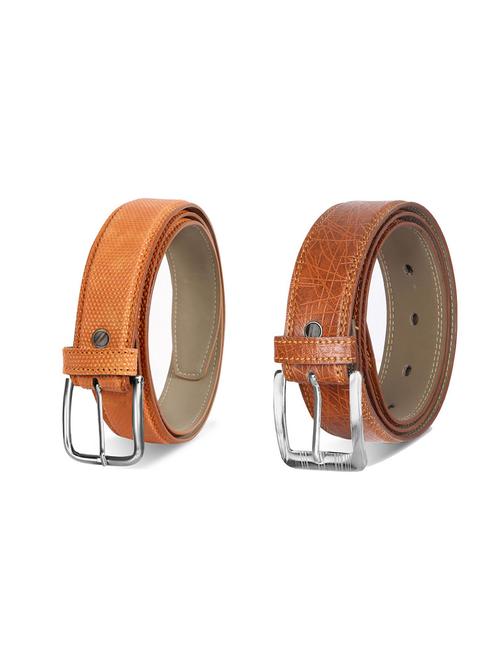 combo pack of multi colored leatherette belts - 19228465 - Very Small Image - 1