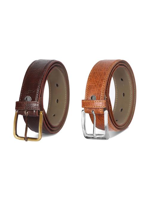 combo pack of multi colored leatherette belts - 19228476 - Very Small Image - 1