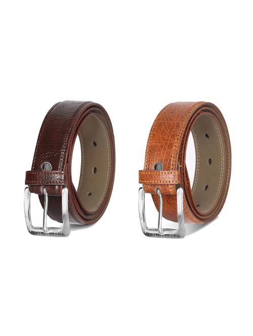 combo pack of multi colored leatherette belts - 19228479 - Very Small Image - 1