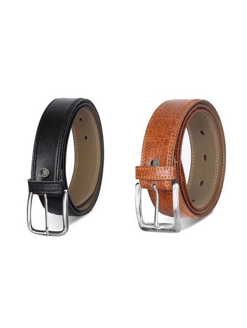 combo pack of multi colored leatherette belts - 19228489 - Very Small Image - 1