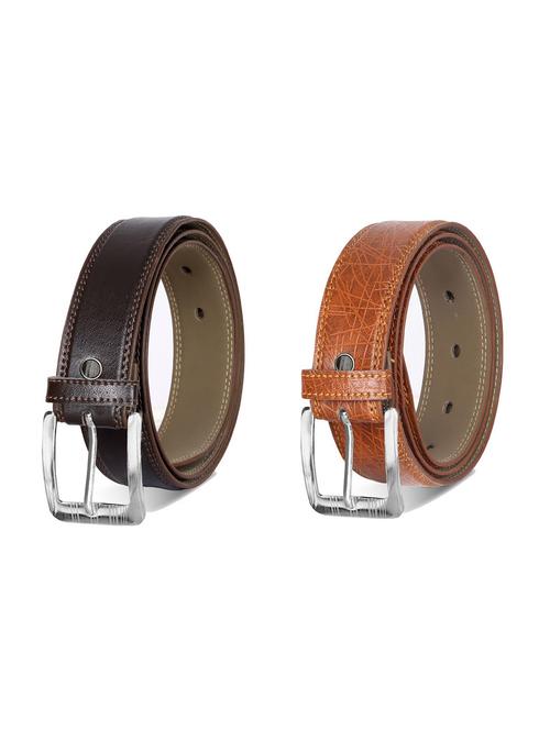 combo pack of multi colored leatherette belts - 19228497 - Very Small Image - 1