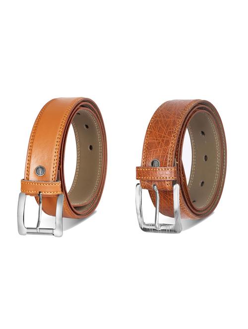 combo pack of multi colored leatherette belts - 19228499 - Very Small Image - 1