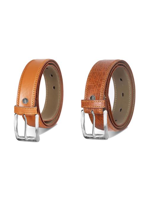 combo pack of multi colored leatherette belts - 19228503 - Very Small Image - 1