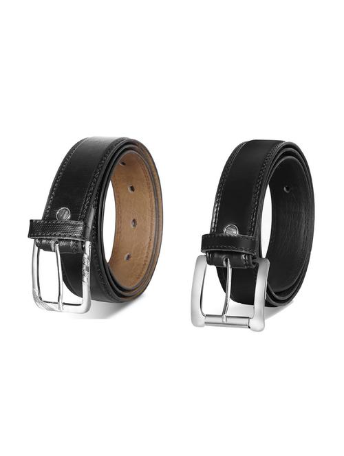 pack of 2 leatherette belt - 19228685 - Very Small Image - 1