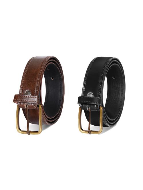 pack of 2 leatherette belt - 19228704 - Very Small Image - 1