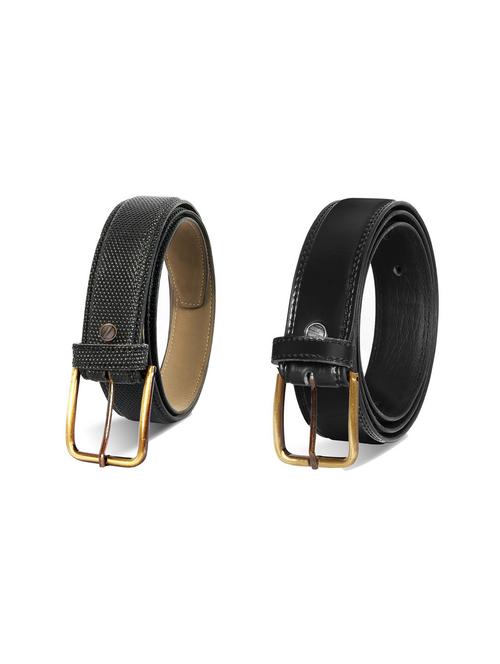 pack of 2 leatherette belt - 19228716 - Very Small Image - 1