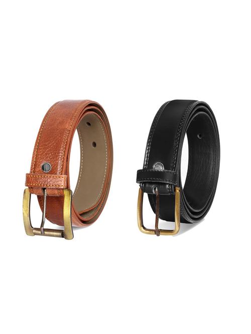 pack of 2 leatherette belt - 19228744 - Very Small Image - 1