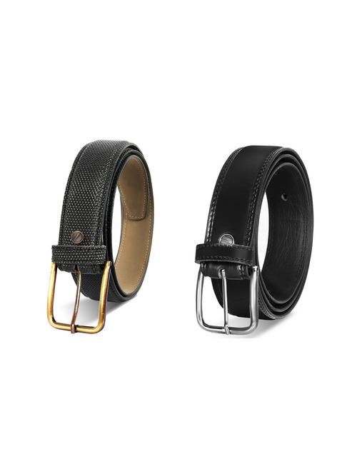 pack of 2 leatherette belt - 19228802 - Very Small Image - 1