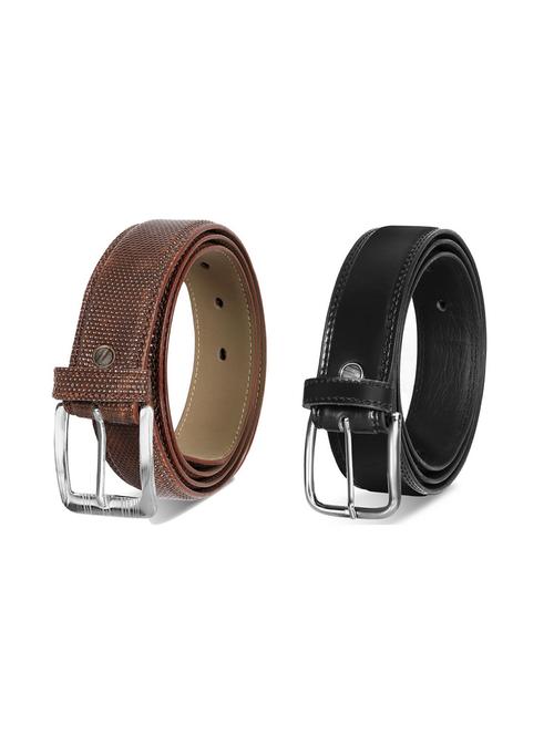 pack of 2 leatherette belt - 19228811 - Very Small Image - 1