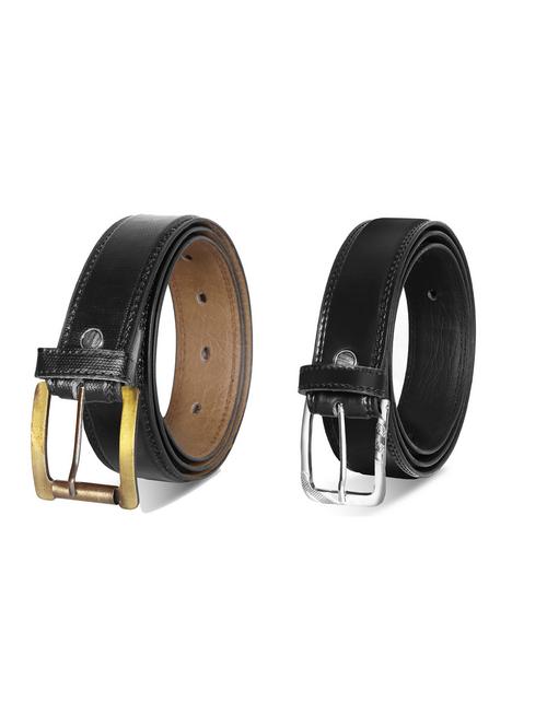 pack of 2 leatherette belt - 19228939 - Very Small Image - 1