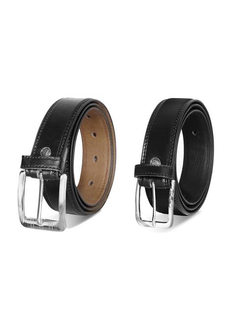 pack of 2 leatherette belt - 19228944 - Very Small Image - 1