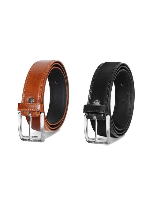 pack of 2 leatherette belt - 19228968 - Very Small Image - 1