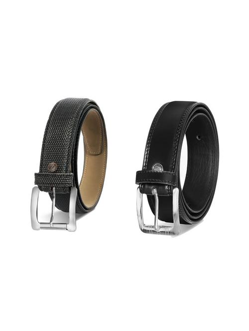 pack of 2 leatherette belt - 19228970 - Very Small Image - 1