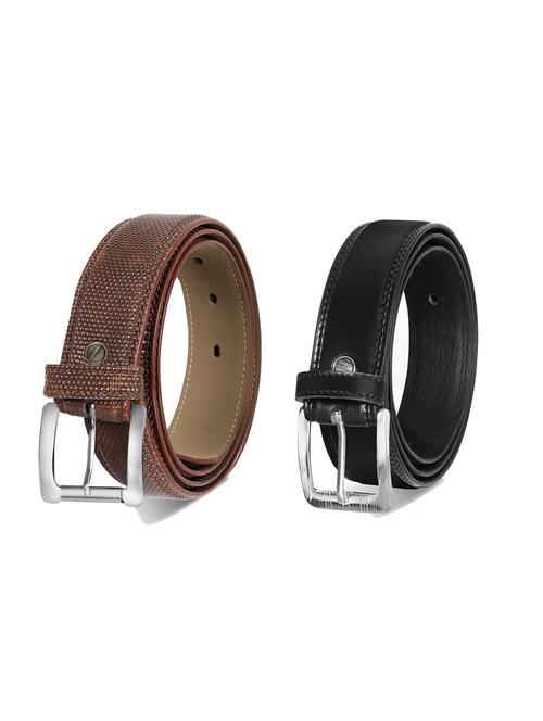 pack of 2 leatherette belt - 19228976 - Very Small Image - 1