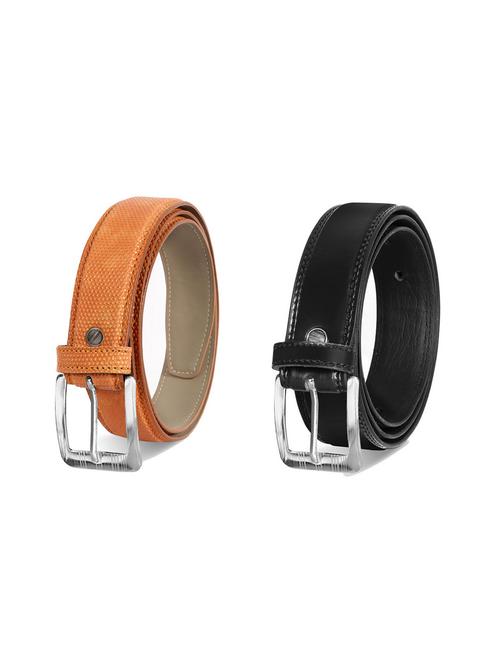 pack of 2 leatherette belt - 19228986 - Very Small Image - 1