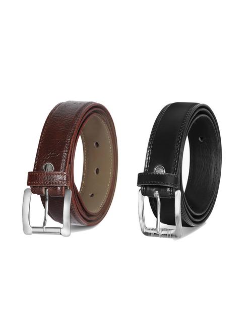 pack of 2 leatherette belt - 19228994 - Very Small Image - 1