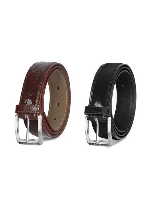 pack of 2 leatherette belt - 19228998 - Very Small Image - 1