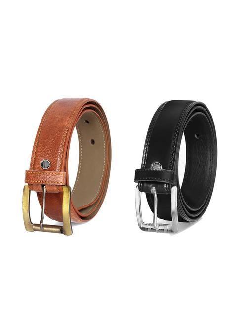 pack of 2 leatherette belt - 19228999 - Very Small Image - 1