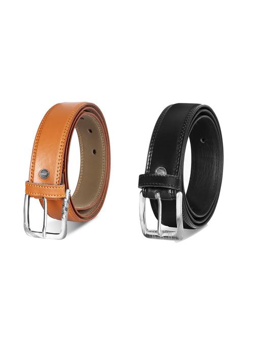 pack of 2 leatherette belt - 19229021 - Very Small Image - 1