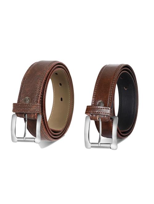 pack of 2 leatherette belts - 19229141 - Very Small Image - 1