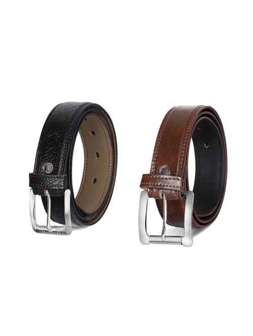 pack of 2 leatherette belts - 19229157 - Very Small Image - 1