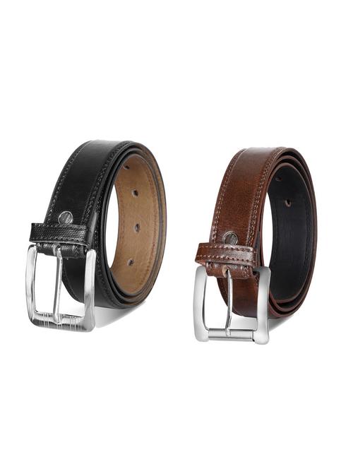 pack of 2 leatherette belts - 19229193 - Very Small Image - 1