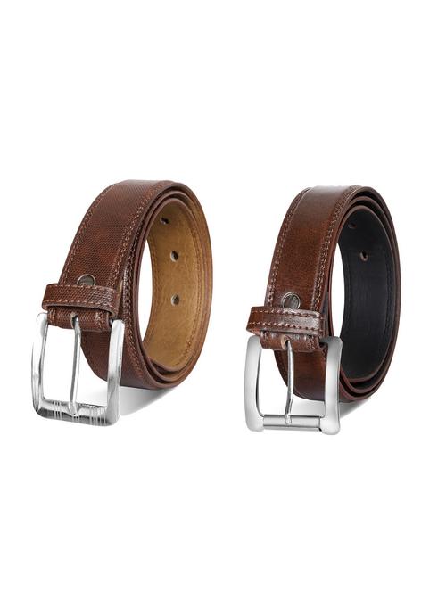 pack of 2 leatherette belts - 19229199 - Very Small Image - 1