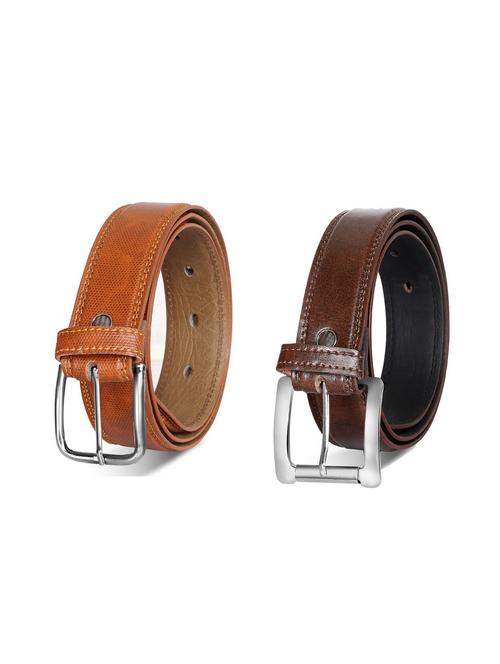 pack of 2 leatherette belts - 19229203 - Very Small Image - 1
