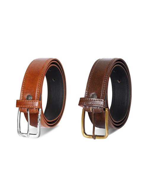 pack of 2 leatherette belts - 19229213 - Very Small Image - 1