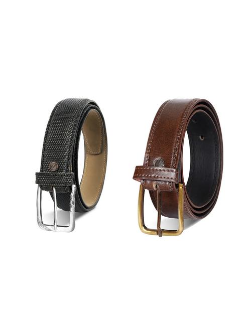 pack of 2 leatherette belts - 19229219 - Very Small Image - 1