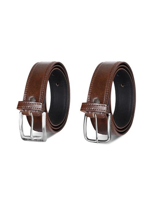 brown leatherette belt - 19229288 - Very Small Image - 1