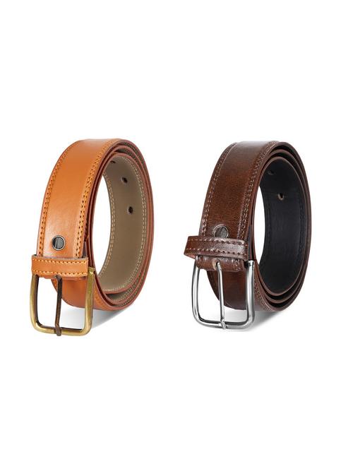 pack off 2 leatherette belt - 19229345 - Very Small Image - 1