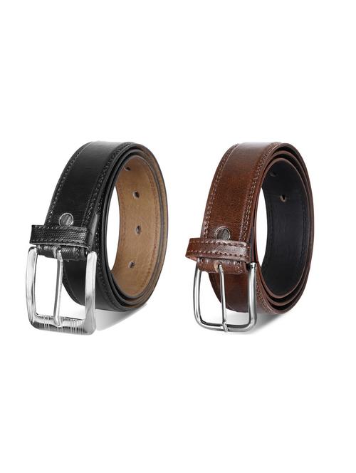 pack off 2 leatherette belt - 19229354 - Very Small Image - 1