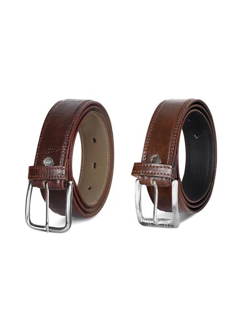 pack of 2 leatherette belt - 19229479 - Very Small Image - 1
