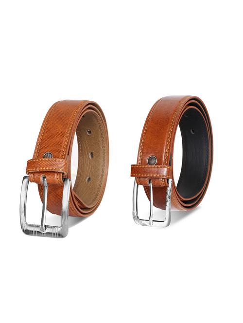 pack of 2 leatherette belt - 19229898 - Very Small Image - 1