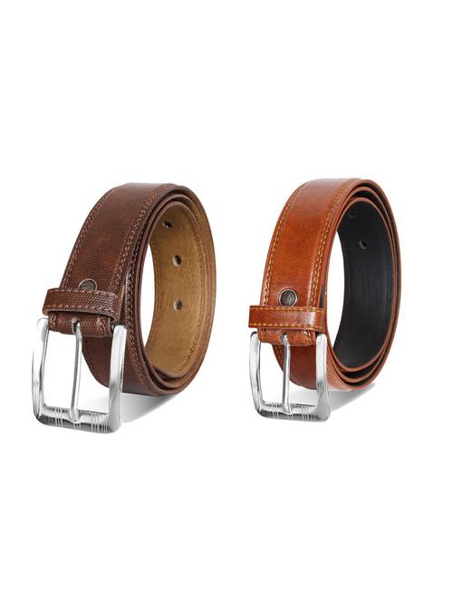 pack of 2 leatherette belt - 19229964 - Very Small Image - 1