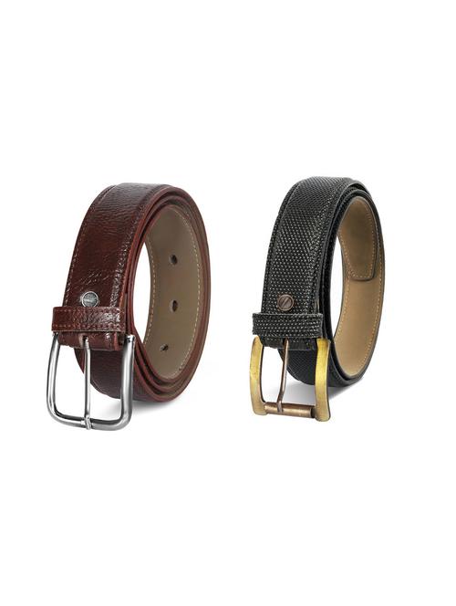 pack of 2 leatherette belt - 19229997 - Very Small Image - 1