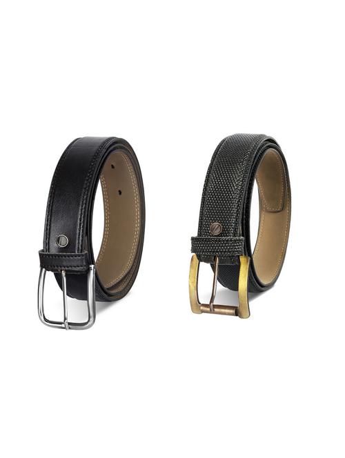 pack of 2 leatherette belt - 19230009 - Very Small Image - 1