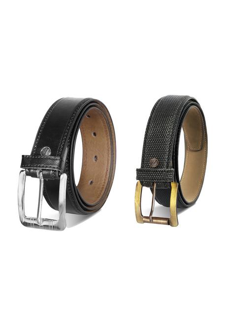 pack of 2 leatherette belt - 19230029 - Very Small Image - 1