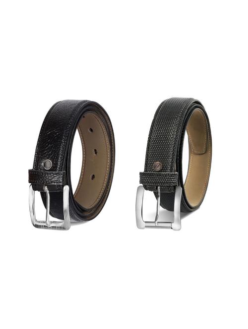 pack of 2 leatherette belt - 19230063 - Very Small Image - 1