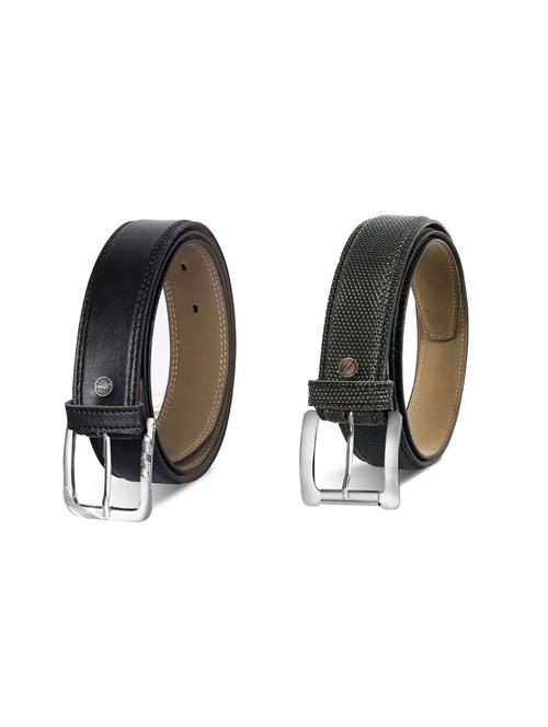 pack of 2 leatherette belt - 19230080 - Very Small Image - 1