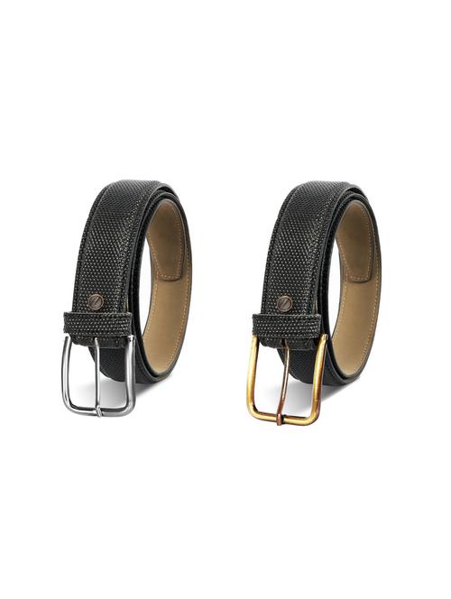 pack of 2 leatherette belt - 19230112 - Very Small Image - 1