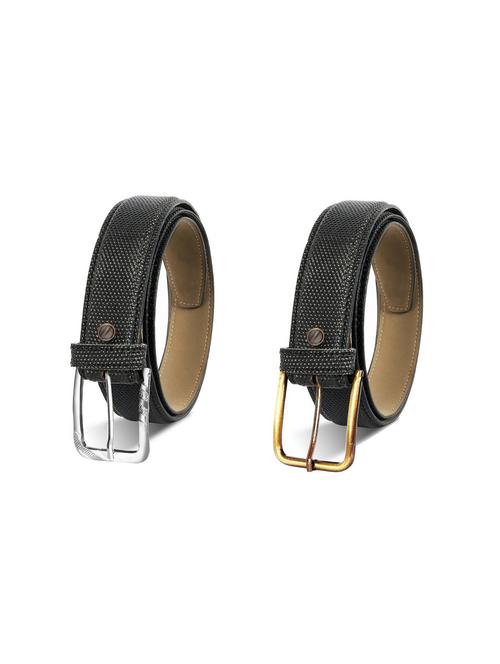 pack of 2 leatherette belt - 19230113 - Very Small Image - 1